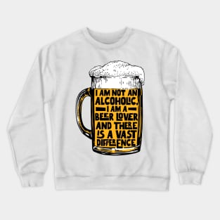 Beer Lover Crewneck Sweatshirt